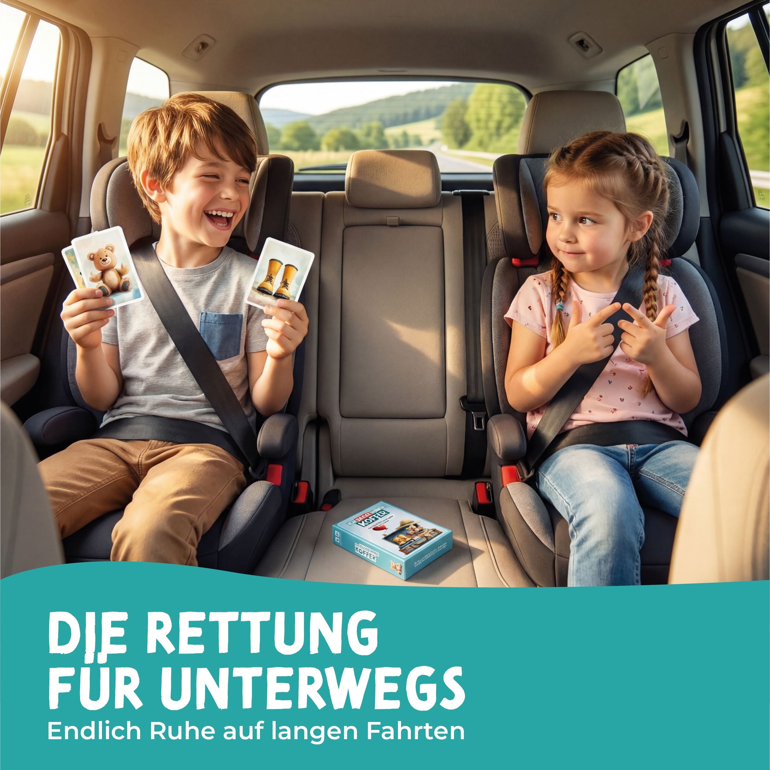 Ich packe Meinen Koffer – Kartenspiel ab 4 Jahren Spiele lila liebt dich