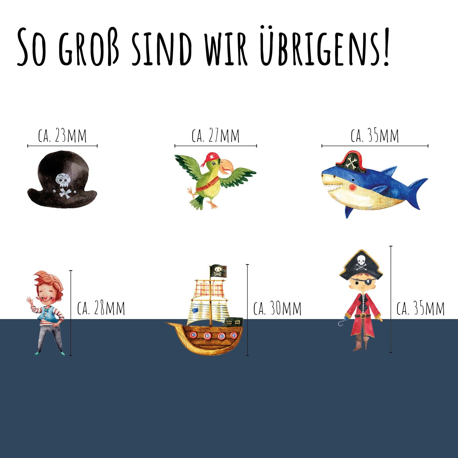 100 Kindertattoos "AaARrghh!!! Piraten!" Kindertattoos lilaliebtdich