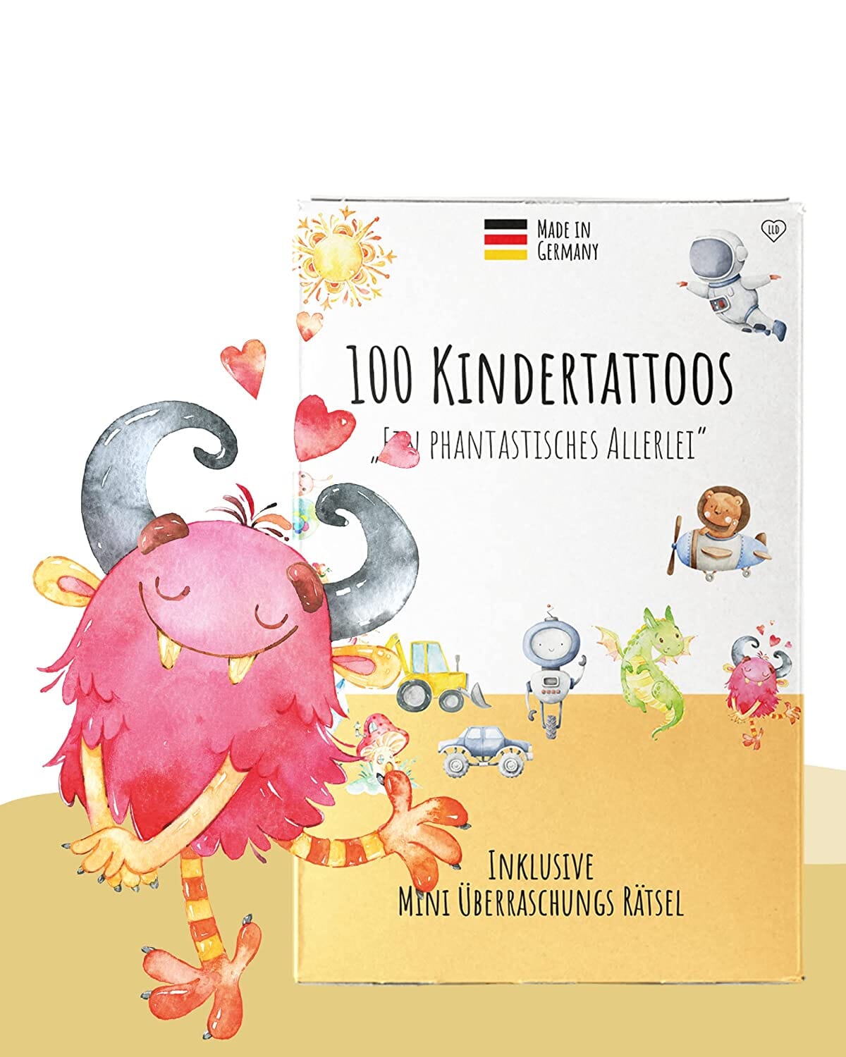 100 Kindertattoos "Ein phantastisches Allerlei" Kindertattoos lilaliebtdich