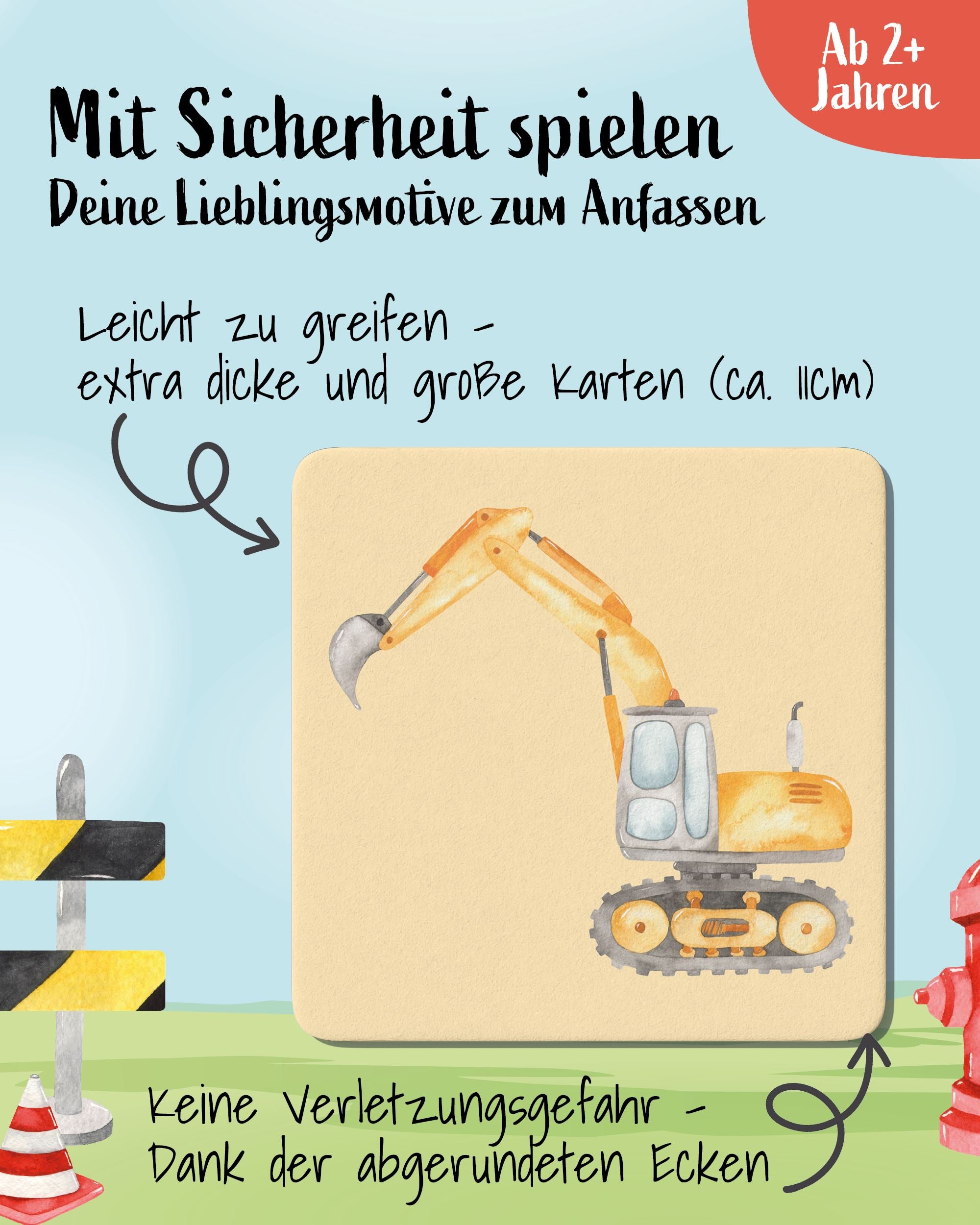 Maxi Memo "Unsere liebsten Fahrzeuge" Memo Spiele lilaliebtdich