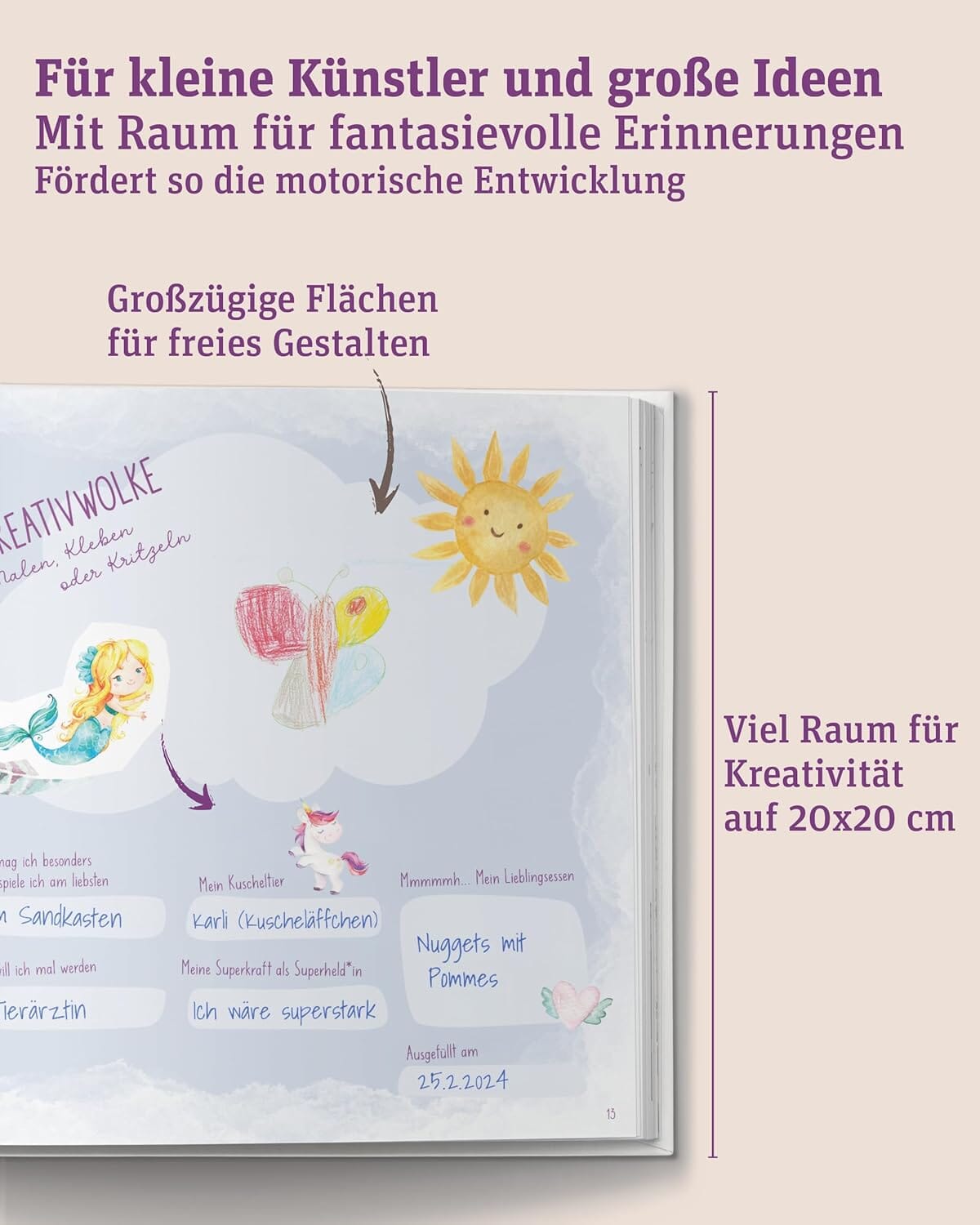 Meine fantastischen Kindergartenfreunde - Einhörner Kindergarten Freundebücher LiBe Verlag 